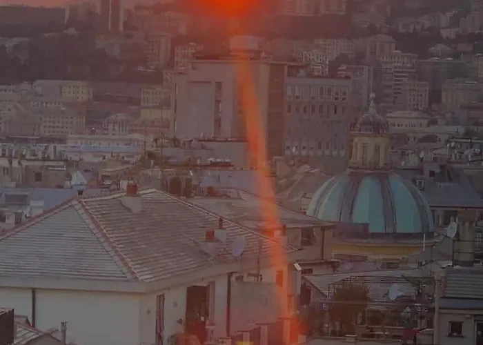 Lägenhet An Attic, Really Downtown 3 Genua